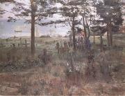 Fishermen's Cemetery at Nidden (nn02) Lovis Corinth